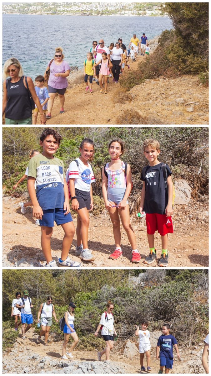 ‘Dünya Yürüyüş Günü’ kapsamında, Beden Eğitimi Zümresi Öğretmenlerimiz önderliğinde Bitez Sahili'nden Akvaryum Koyu'na yürüdük. Katılım gösteren tüm öğrencilerimize, velilerimize ve öğretmenlerimize teşekkür ediyoruz.

#dünyayürüyüşgünü
#bahçeşehirkoleji 
#bahçeşehirkolejibodrum