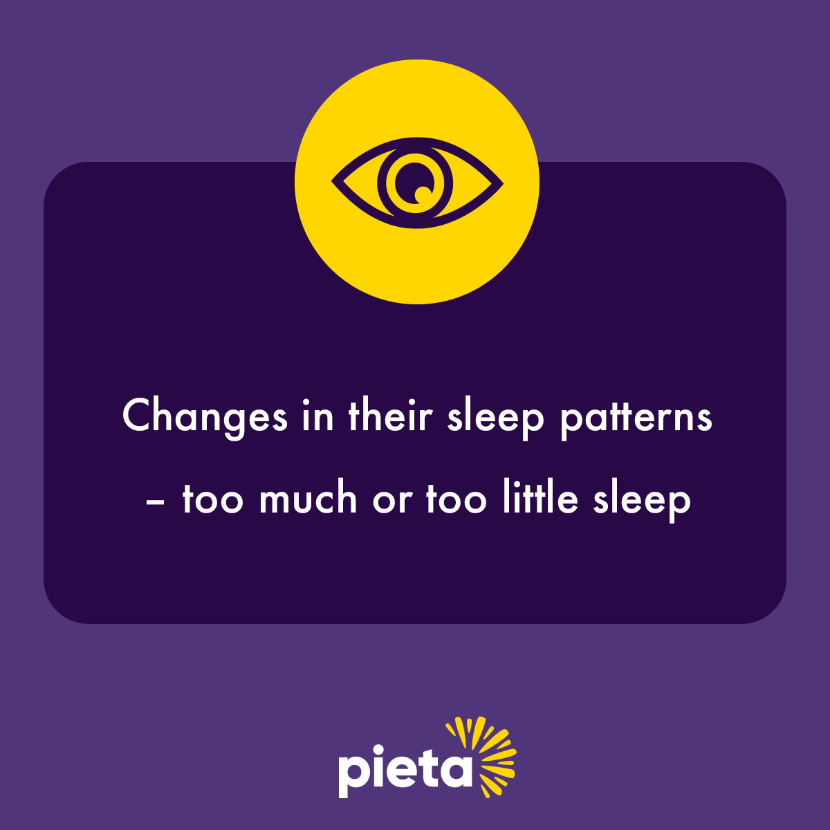 PietaHouse's tweet photo. While it’s impossible to know all the signs of suicide – and we understand every individual and their mental health difficulties are different, our therapists have identified some key signs. For more info visit - https://t.co/Sgm6Ez2iZT

#SignsofSuicide https://t.co/xbNqHvYVAg