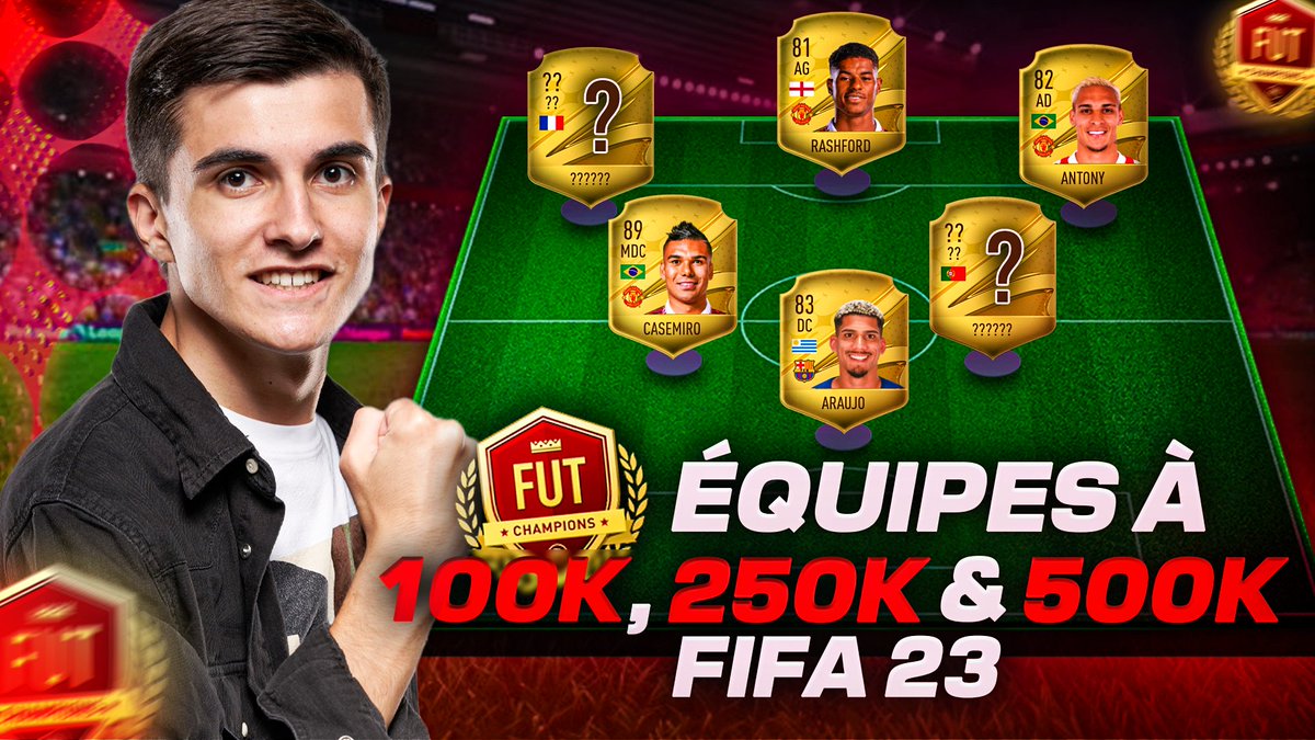 🔥 Nouvelle Vidéo 🔥

Aujourd'hui avec @PedFifa11 on vous présente 3 équipes pour le 1er #FUTChampions de Vendredi 👀

De quoi vous préparer pour les prendre en main &amp; voir les pépites de ce début de #FIFA23 à nos yeux 🚨

youtu.be/z-muLaxK0po