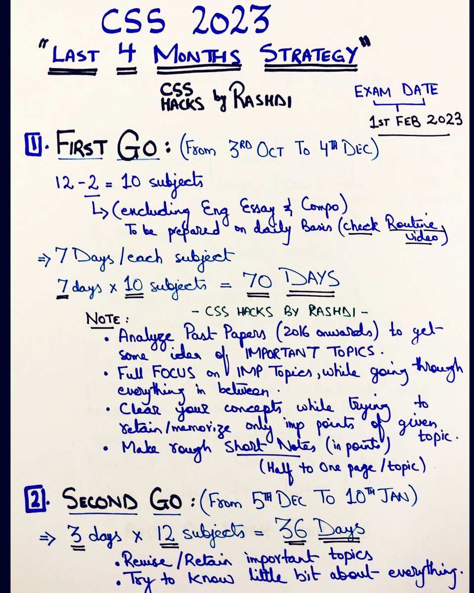 Pir_Rasheed's tweet photo. CSS 2023
“LAST 4 MONTHS PREP STRATEGY”

Best of luck everyone!

#CSS2023 #Strategy #cssmpt2023 #cssscreening #cssmpt #englishessay #css2024 #CurrentAffairs #PakistanAffairs #csspakistan #css2022 #csspreparation #pms #cssaspirant #cssexam  #css_with_csp_rashdi #governmentjobs #CSS https://t.co/9mmqIvlEVi