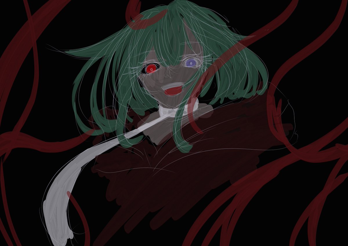 「which? 」|夜月ユウ@VirtualArtistのイラスト