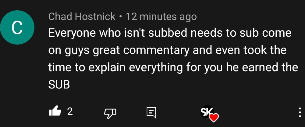 You heard him 👇😎

Subscribe:
youtu.be/wAzbeMHNpcw