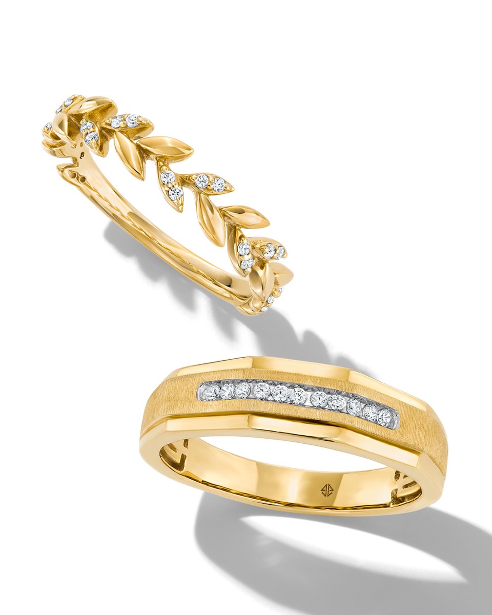 jennvellcs's tweet photo. Display your commitment to each other with 10 - 14K gold wedding band styles you love!❤️ #PeoplesEmployee #LovePeoples #WeddingBands #HisAndHers #YellowGold https://t.co/4RrUqbnlkm