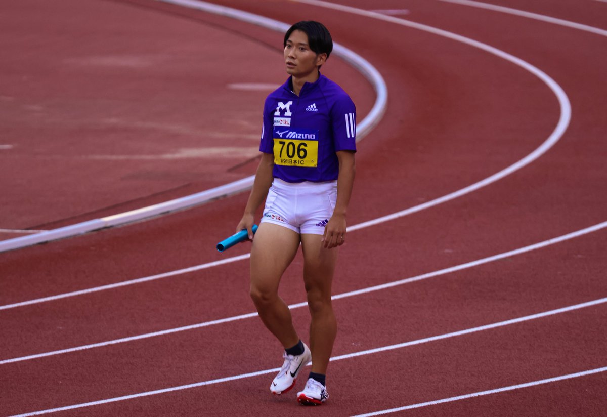 mai8k_TF's tweet photo. 全日本インカレ、日本選手権リレー

目標は達成出来なかった

けど後悔はない

4年間明治のリレーを走り続けられて本当によかった
いつか後輩たちがやってくれる

最も一緒に走ってくれた稜、颯太を筆頭に、歴代の先輩方、後輩達、本当にありがとうございました

これにて俺のリレー競技人生

完！ https://t.co/IA5RiAJNjl
