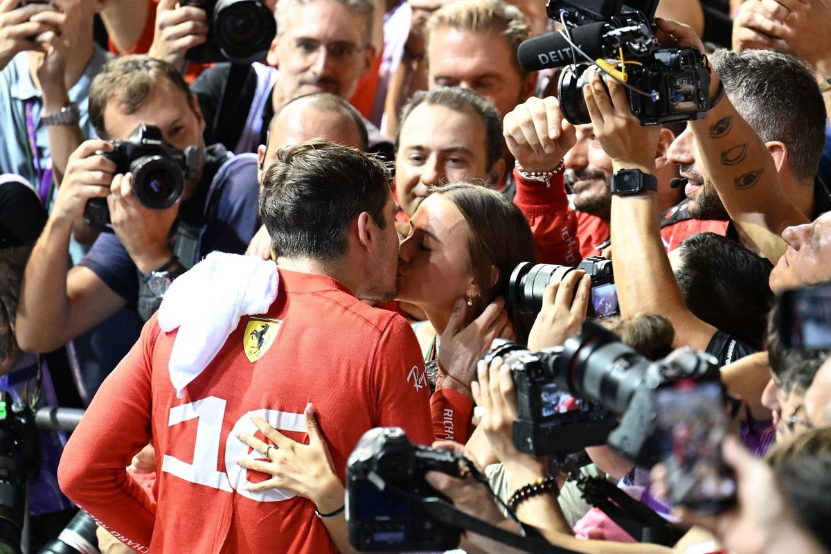 leclercnation's tweet photo. i dont want to BeReal i want to be kissing post race charles leclerc https://t.co/YkyxGyYb9n