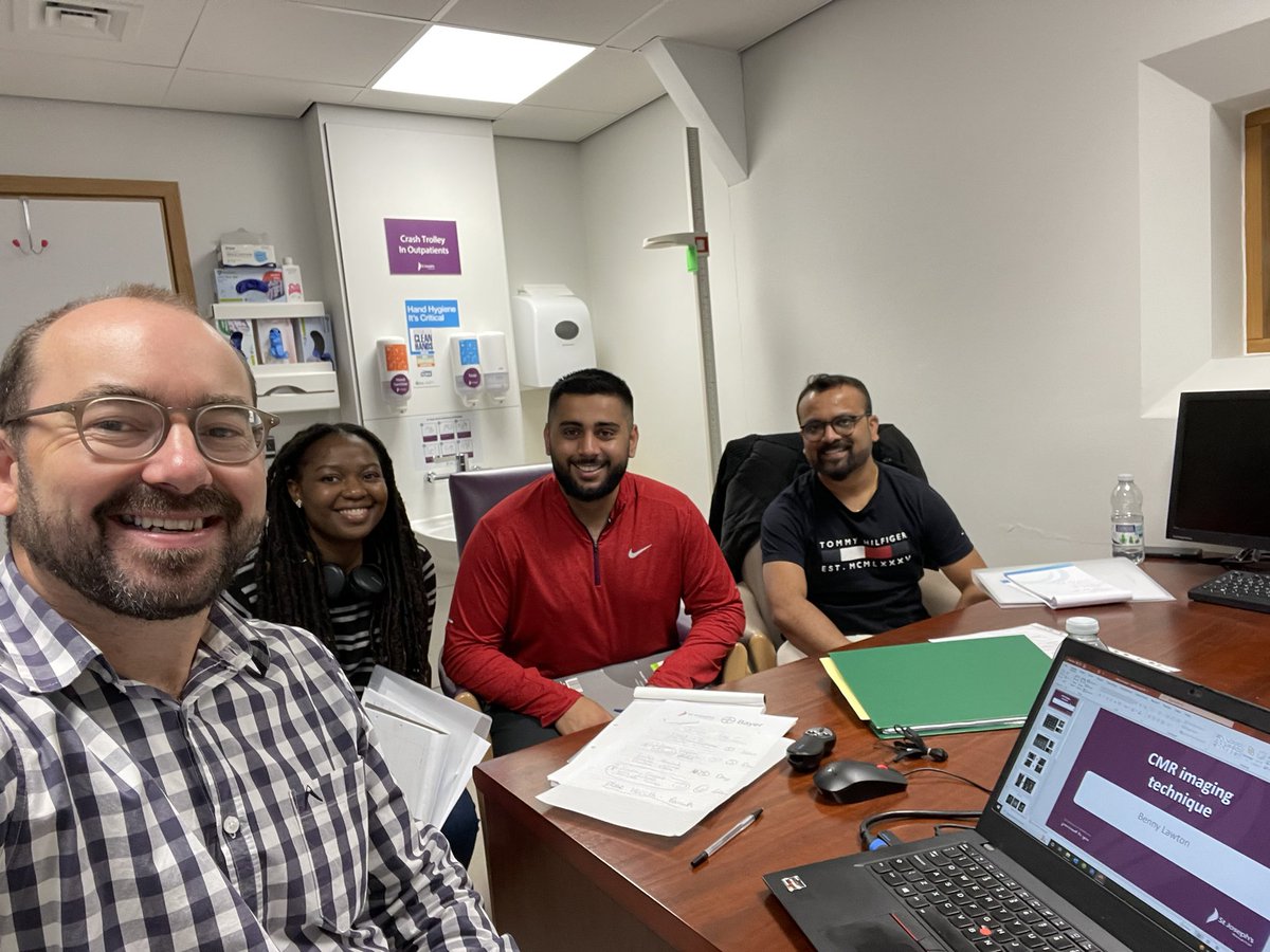 bennybristol's tweet photo. Sadly the @StJosephsHosp Cardiac MRI course has come to an end. Hugely proud to receive amazing feedback from all our delegates. Huge thanks to our fantastic faculty. @JCLRodrigues @DeepDastidar Gemma @circlecvi Nesin @Bayer P Cundick, R Hemper 🧲🏴󠁧󠁢󠁷󠁬󠁳󠁿💜 https://t.co/DVpJtTxE3L