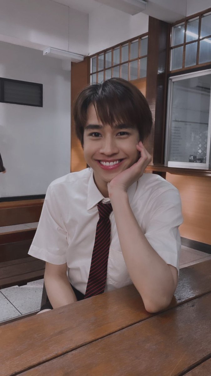 AmyAqua8's tweet photo. BounPrem who? It's PremFluke 😌✨
Goodnight PremFluke in student's uniform today ❤️✨

//let me ship my ghostship just for today 🤭🤭
#prem_space #fluke_natouch #PremFluke #เปรมฟลุ้ค https://t.co/Q2txCskUcY