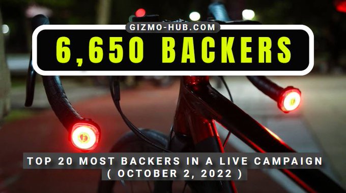 top 10 most backers in a live crowdfunding campaign oct 2022