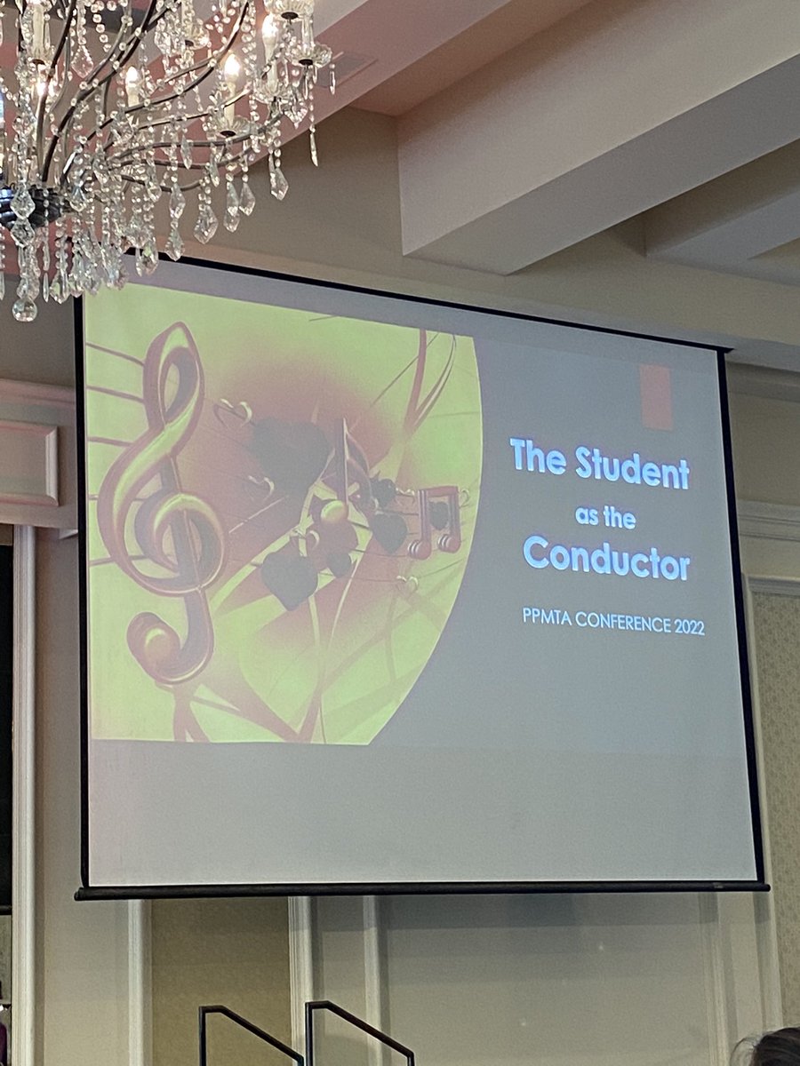 MusicBremore's tweet photo. Thoroughly enjoyed this presentation this morning from @GrainneCullenD. Lots of food for thought on Day 3 of @PPMTA conference 2022! https://t.co/08zwU4QxD0