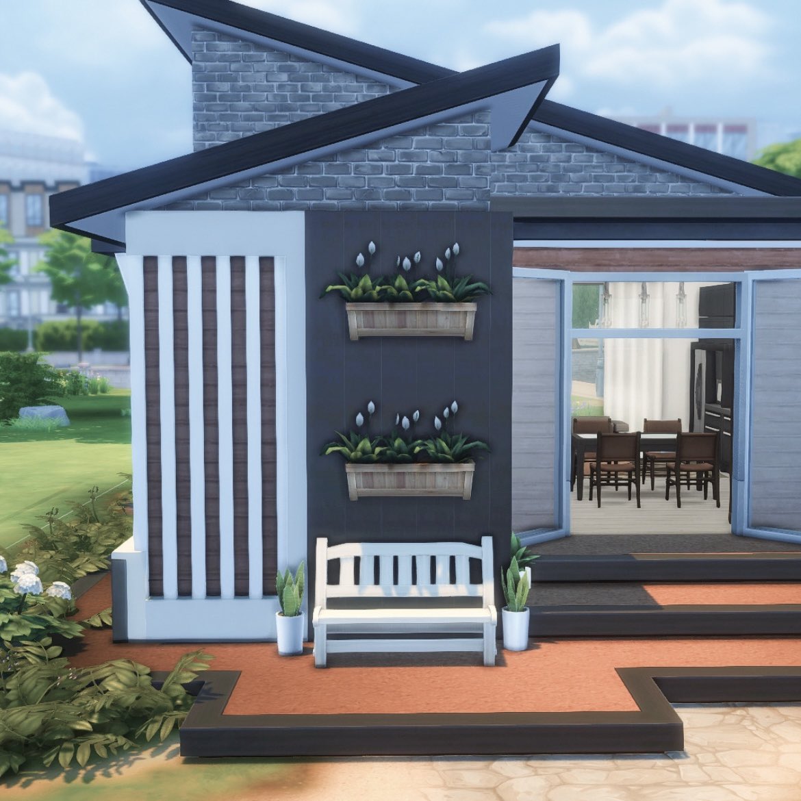 SimsonicaS's tweet image. Hi guys and girls! I made this modern house with functional furniture ideas using only base game and desert luxe kit. No CC!

Gallery Id: simsonicas

Watch stop motion build on youtube if you want to support me: 

youtu.be/Bnkd6x-2FkY

#ShowUsYourBuilds #sims #sims4 #ts4