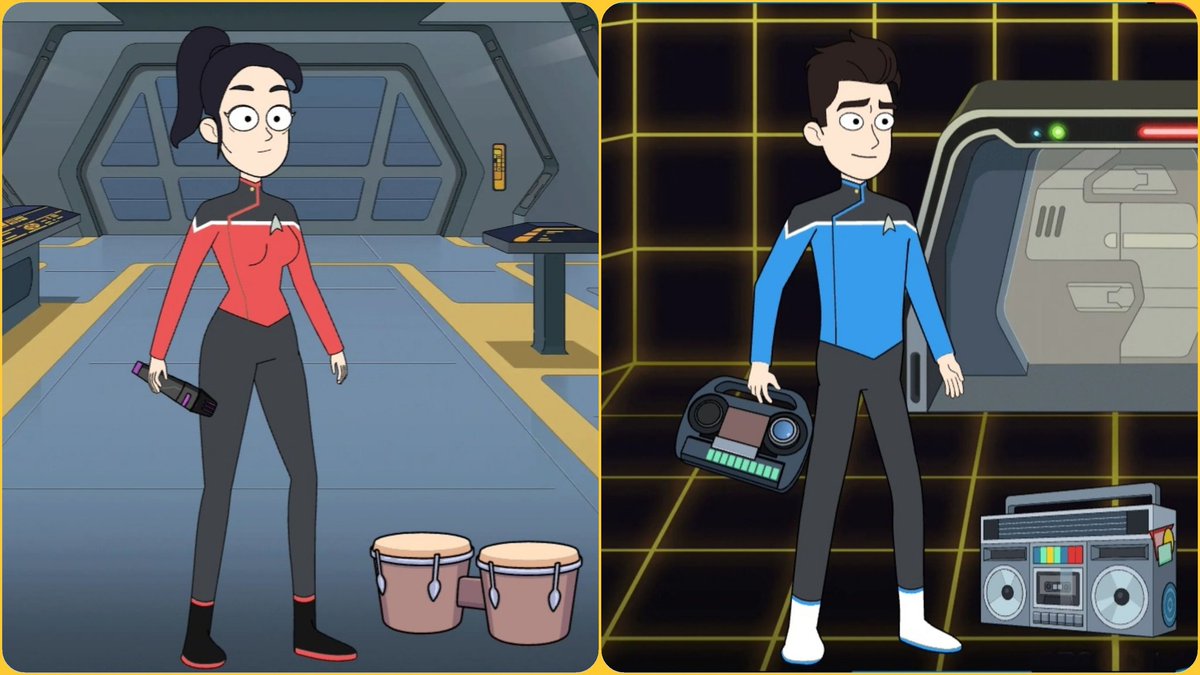 VioDanceMusic's tweet photo. B&D ๐
#StarTrekLowerDecks #LowerDecks #ReplicateYourself @StarTrekOnPPlus https://t.co/omTdT7B0u3