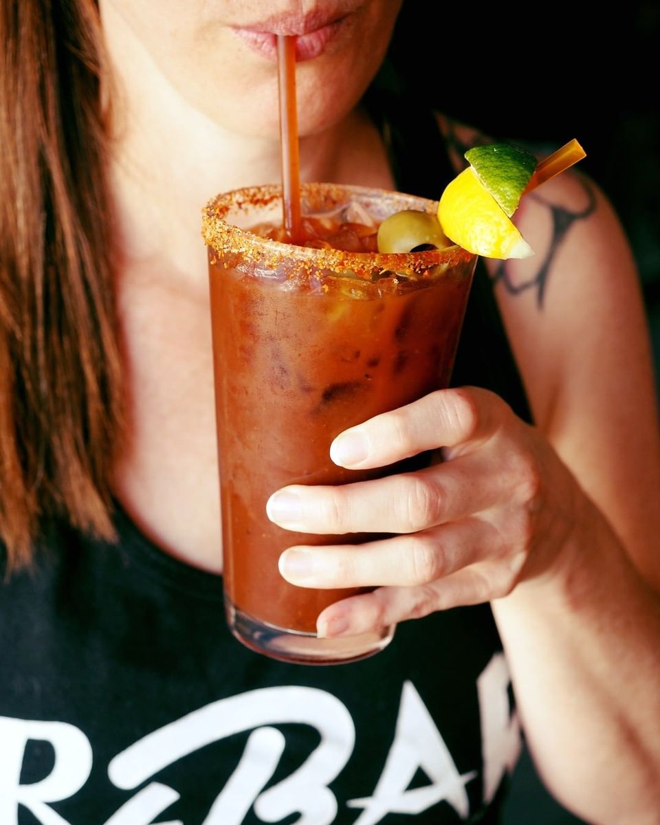 NATIONAL VODKA DAY isn't until Tuesday, but Sunday seems like a way better choice for a SPICY SUPERMARY, our bloody mary charitable cocktail benefitting @noahanimalhouse pet rescue. Cure your hangover the right way: with mango habanero-infused vodka!

#rebarlv #getdrunkandbuyshit