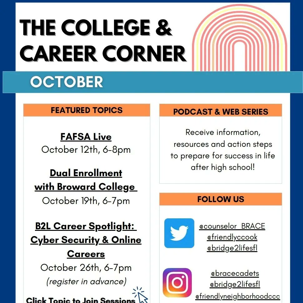 BchsHonor's tweet photo. Getting ready for #college is important. Make sure to stay on track! https://t.co/VKLNG523Ps