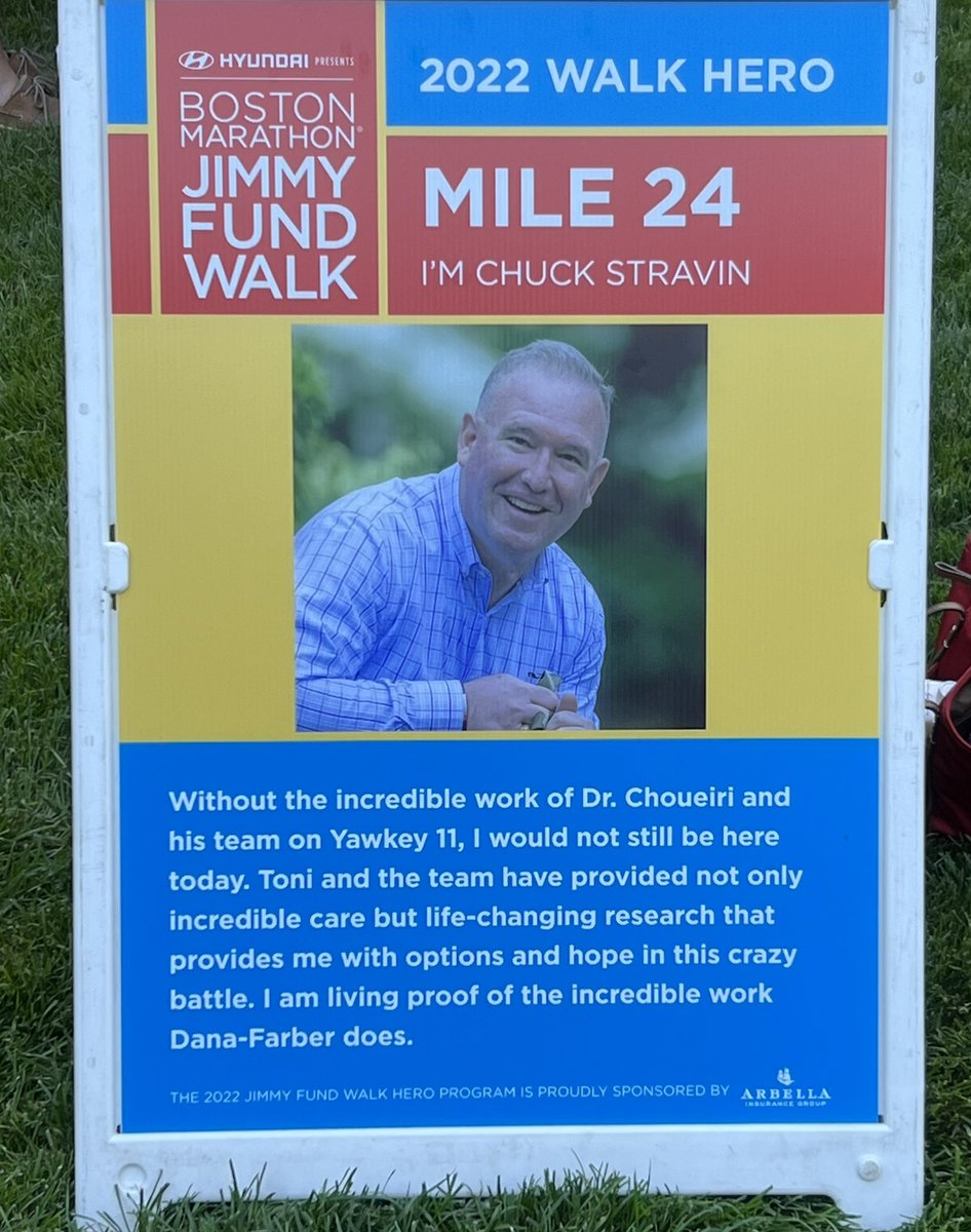 Chuck Stravin (@cjstrav3) on Twitter photo Thank you <a href="/DanaFarber/">Dana-Farber</a> and <a href="/TheJimmyFund/">The Jimmy Fund</a> for incredible day today. Proud to be GUnited’s Walk Hero. <a href="/DanaFarber_GU/">Dana-Farber Lank Center for Genitourinary Oncology</a> <a href="/DrChoueiri/">Toni Choueiri, MD</a> <a href="/kidneycan/">KidneyCAN</a> <a href="/ocktalks/">Mark Ockerbloom</a> <a href="/fox25news/">BOS 25 News</a> <a href="/advocatekidneys/">Bryan Lewis</a> Thank you <a href="/DanaFarber/">Dana-Farber</a> and <a href="/TheJimmyFund/">The Jimmy Fund</a> for incredible day today. Proud to be GUnited’s Walk Hero. <a href="/DanaFarber_GU/">Dana-Farber Lank Center for Genitourinary Oncology</a> <a href="/DrChoueiri/">Toni Choueiri, MD</a> <a href="/kidneycan/">KidneyCAN</a> <a href="/ocktalks/">Mark Ockerbloom</a> <a href="/fox25news/">BOS 25 News</a> <a href="/advocatekidneys/">Bryan Lewis</a>