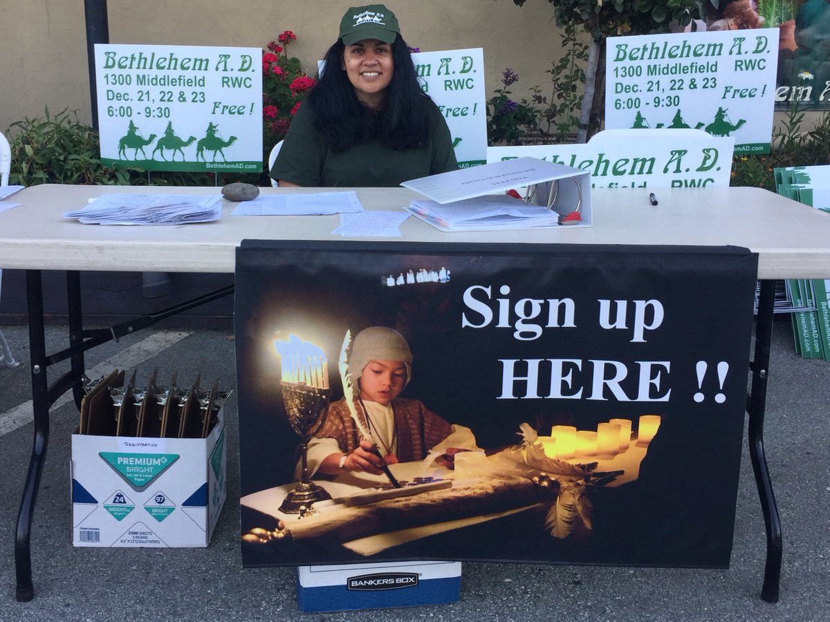 Bethlehem_AD's tweet photo. It's sign-up season! There's a position for everyone. . . .

#BethlehemAD #christmas2022 #volunteer #redwoodcity https://t.co/48hEJsfXuP
