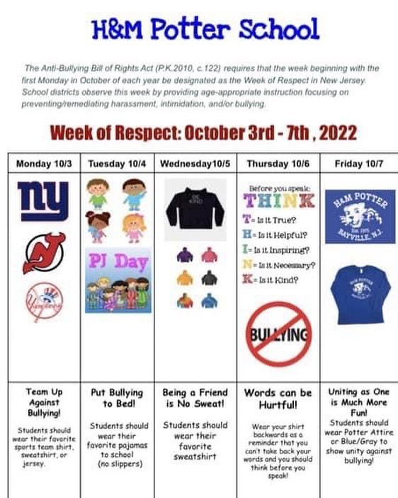 H & M Potter School on Twitter "Spirit Week! wearehmp https//t.co