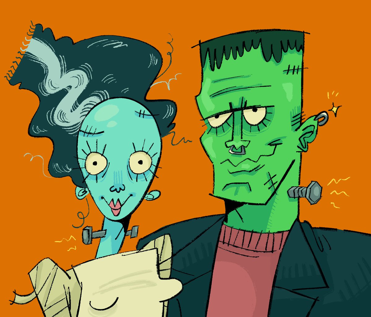 greerdraws's tweet photo. frankengirls https://t.co/s7hmpwMJ5L