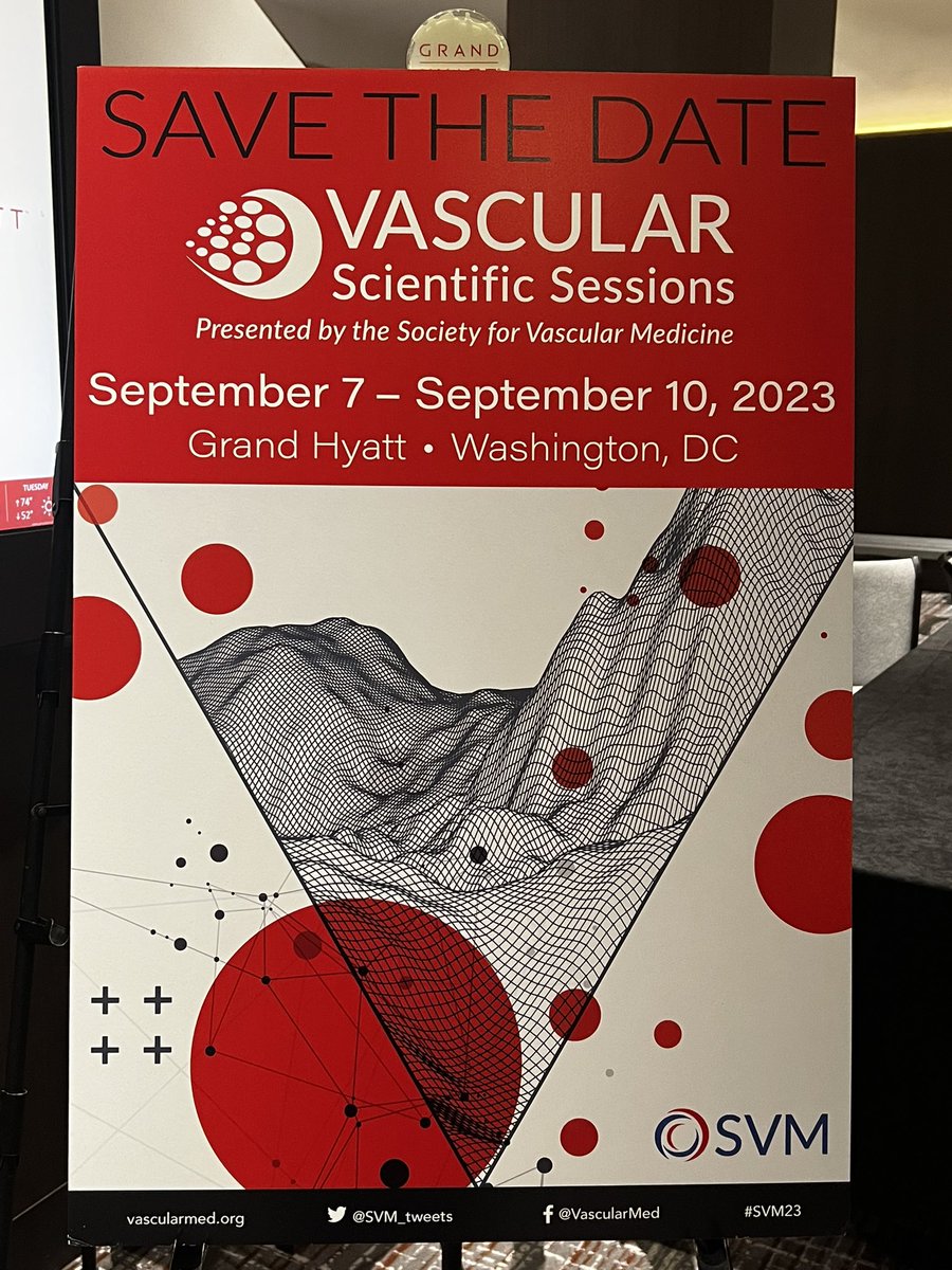And thats a wrap #SVM2022! It has been great! Looking forward for #SVM2023 in DC! @SVM_tweets
