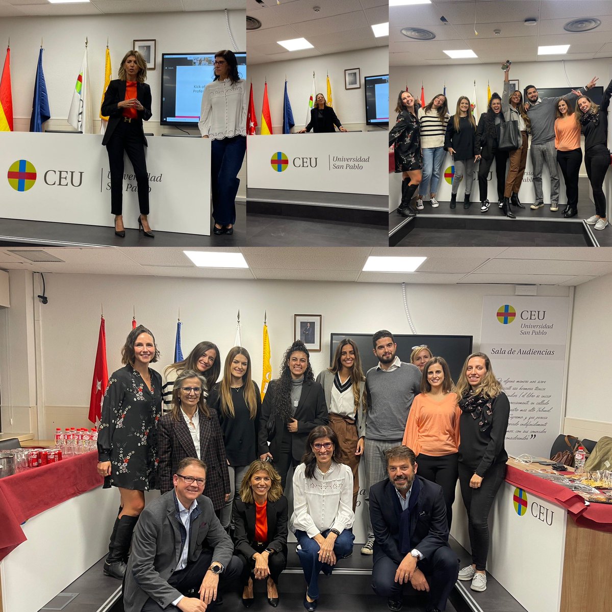 Siempre aprendiendo … Programa de excelencia de Carrera <a href="/USPCEU/">Universidad CEU San Pablo</a> <a href="/ExperienceAhead/">Experience Ahead</a>