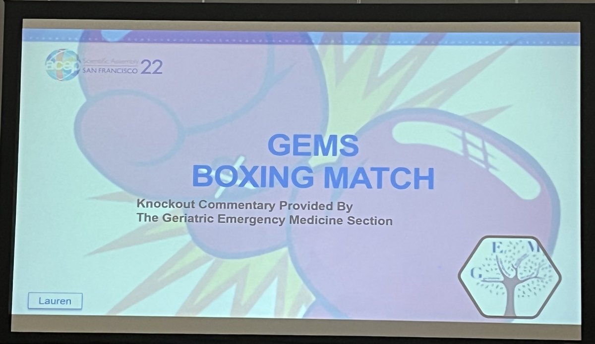 Fun &amp; informative event at the #GEMS meeting at #ACEP22
What do u think: 72 y/o trauma pt w 2 rib fractures, stable.
Trauma center transfer vs local care
What do YOU think? #GeriEM