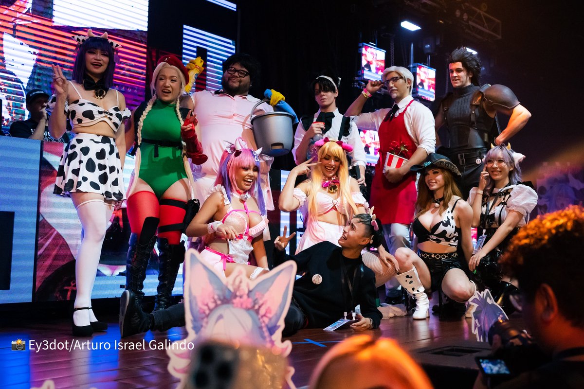 ey3dot's tweet photo. Milk Party Cosplay Contest Winners
1st Place: (Insta: starkzzzilla) and @Creativera1n 
2nd Place: @Fitaku_Cosplay 
3rd Place: @AdonisCosplay 

Host: @StellaChuuuuu 

Judges: @Amouranth @Mizzimie @Annjelife and (Insta: peachyandfairy)

@TheWeebStop Milk Party https://t.co/GeImCCioNP