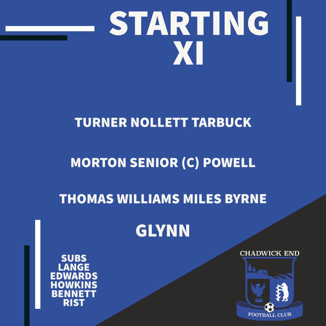 FcChadwick's tweet photo. Chadwick End 3-2 Leamington Khalsa Huge win for the boys today, a early defensive error gave the swat team the lead. Tarbuck equalising with a close finish, Bennett with a screamer and Turner with a lovely finish. We are back on the 16TH with a cup game at home! https://t.co/xsffHuyZIF