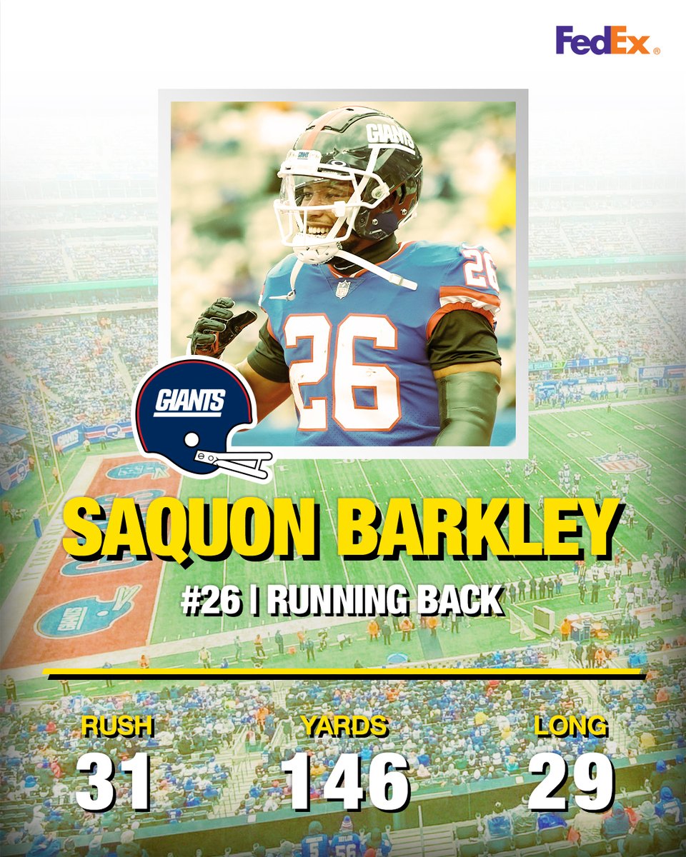 Saquon Barkley.... ATHLETE
