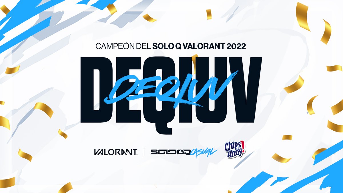 DEQIUV campeón del SoloQ Valorant Casual 2022