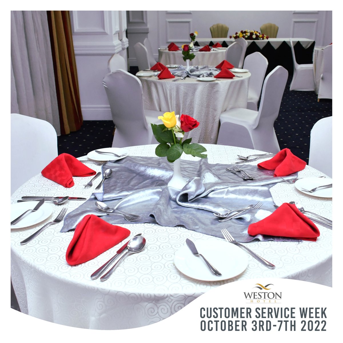 weston_hotel's tweet photo. There isn't any function or event that we cannot host. We'll quickly repurpose our conference halls to get them tastefully suited for your needs.
#customerserviceweek #customerserviceweek #customerserviceiskey https://t.co/dKmnmtqrpj