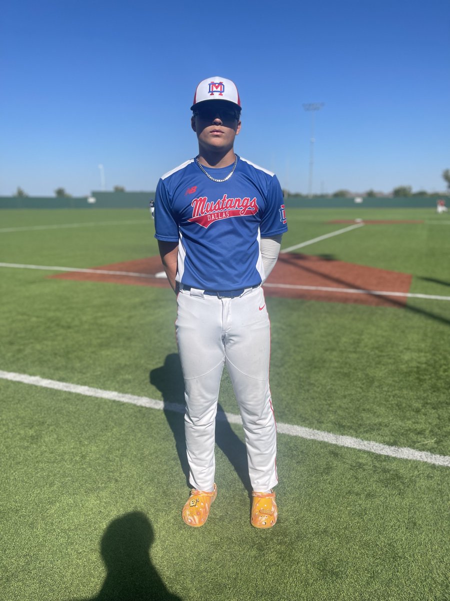 ✭Five Tool Texas✭ (@fivetooltexas) on Twitter photo F: <a href="/MustangsDallas/">Dallas Mustangs</a> Corley 14, NTXBC Dirtbags Green 2027 4
PoG: <a href="/mxtteas/">Matteas Green</a> 3-4, 2B, 3R F: <a href="/MustangsDallas/">Dallas Mustangs</a> Corley 14, NTXBC Dirtbags Green 2027 4
PoG: <a href="/mxtteas/">Matteas Green</a> 3-4, 2B, 3R