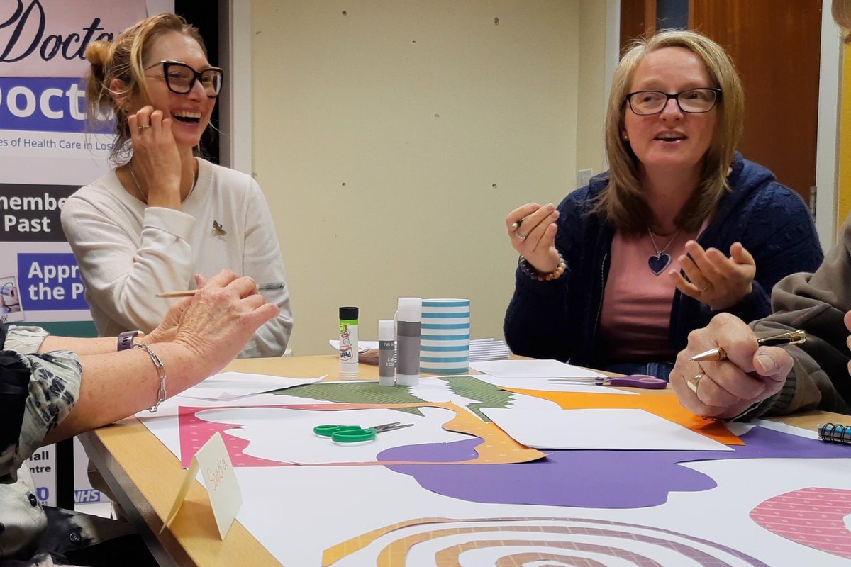 At Lostock Hall Medical Centre we are currently hosting an artist in residence @cathintheattic who is developing ideas for an artwork for the waiting room through workshops with staff and patients. Funded by Arts Council England, produced by <a href="/Culturapedia/">Culturapedia</a>