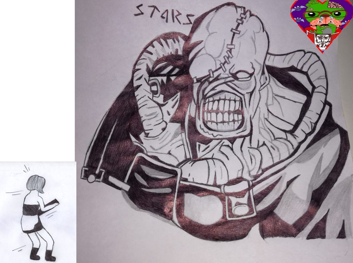ElMisterPollo2's tweet photo. #inktober #mrpotober day 2, scurry-Resident Evil 3 Nemesis

#inktober2022 #inktoberday2 #mrpollo #scurry #traditionalart #residentevil #residentevil3 #residentevil3nemesis #jillvalentine #videogames #fanart #drawing #draw #art #traditionaldrawing #traditionalilustration https://t.co/hjc7FHdUM9