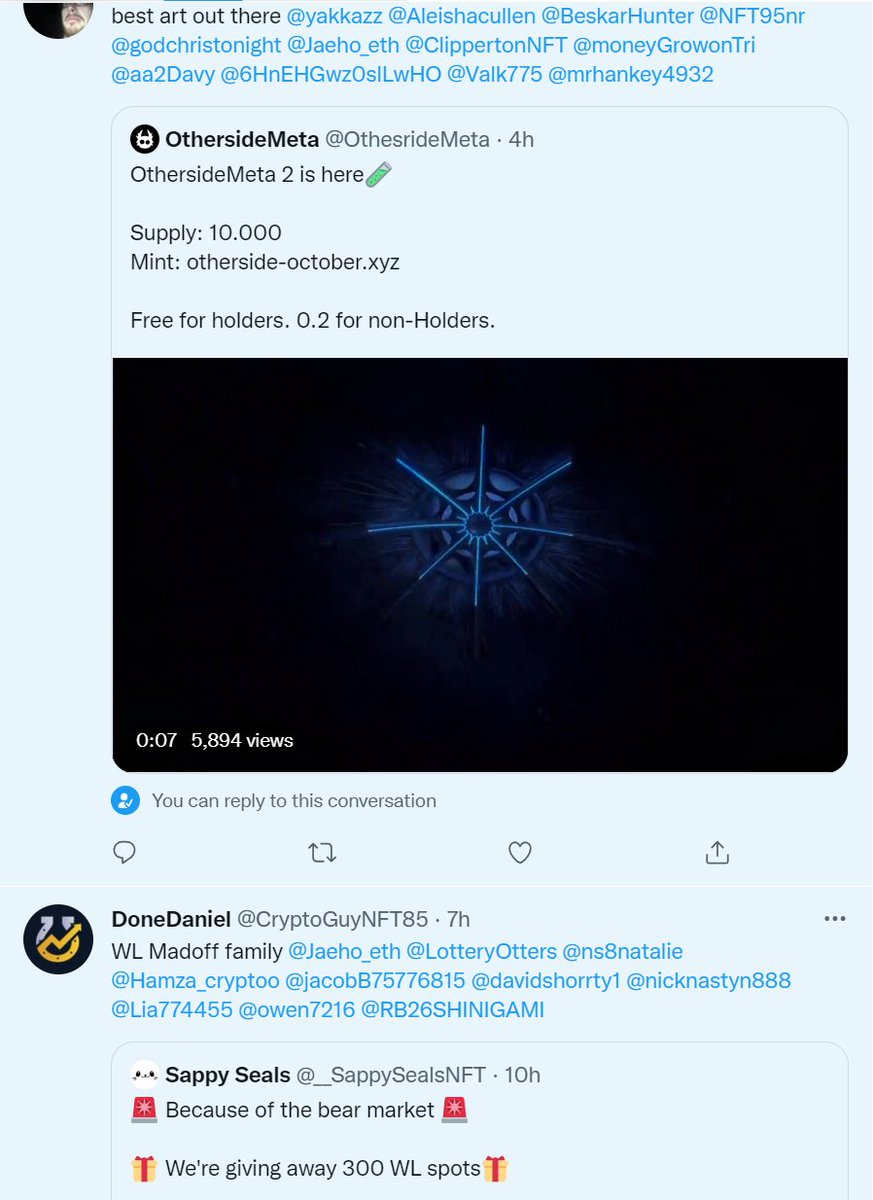 does anyone know how to avoid getting tagged in these BS fucking fake mints ? its getting annoying