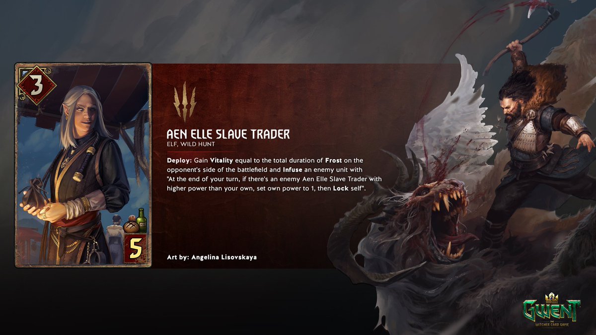 Revelación de cartas de #Gwent para la nueva expansión que está por llegar este martes 4 de octubre, turno de la facción roja o MO. <a href="/TeamViper_ES/">Team Viper</a> <a href="/gwentperu/">Gwent Perú</a> <a href="/Gwent_Esp/">Gwent Esp - Comunidad</a> <a href="/Gwent_LAT/">Gwent Latino - Comunidad</a>