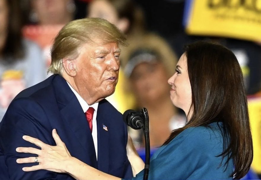 When my mother started doing her makeup as badly as Trump, we took her car keys away!