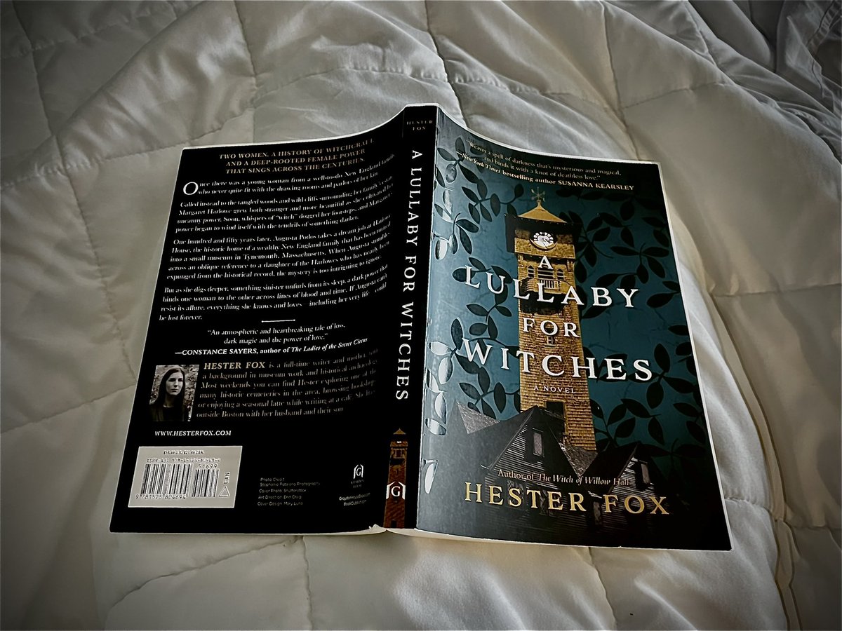 “Here is what I know to be true: we are part of something larger, something more beautiful than we could ever comprehend.”
-@HesterBFox in A Lullaby for Witches

#SundaySentence #amreading #witchybooks #spookyseason