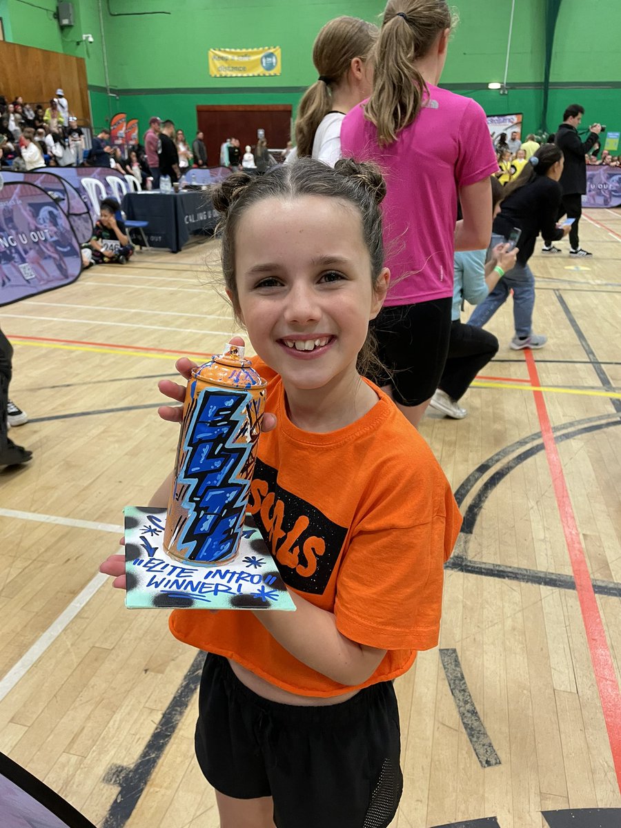 littleemcoops's tweet photo. This little rascal and her dance team came 1st in @callingyouout dance competition and then went on to win the elite trophy of beginners!! Fab https://t.co/mkF1O6OW6K