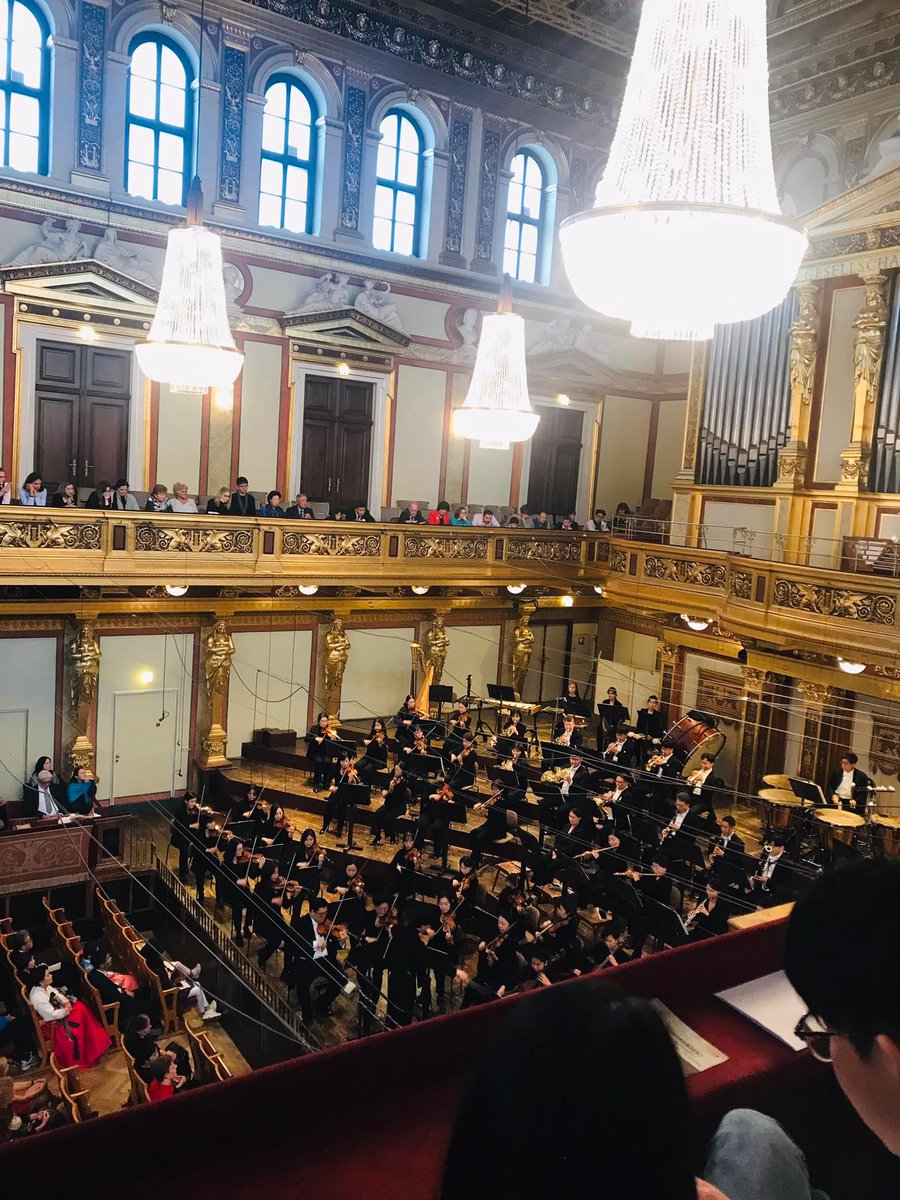 To mark the 130th year of bilateral relations between Korea and Austria, a special concert of the Korean National Symphony Orchestra was organised at the Wiener Musikverein <a href="/Musikverein/">Musikverein Wien</a> in the very room where each year the famous New Year's Concert is performed.