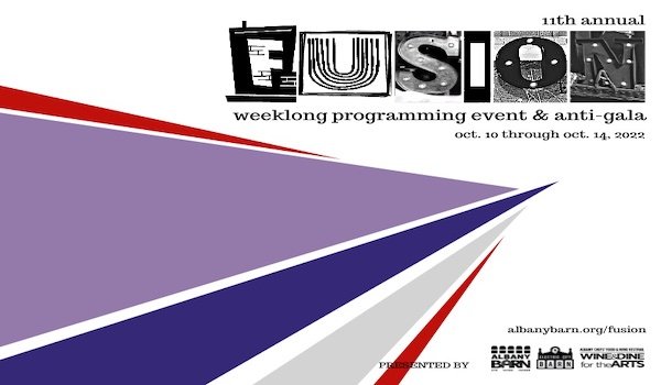 Nippertown's tweet image. .@AlbanyBarn Inc. has announced that the 2022 version of their FUSION "anti-gala" will be expanded into a week-long celebration of the arts, taking place at the Albany Barn, Electric City Barn, and online, the week of October 10-14.

@ECBarn

nippertown.com/2022/10/02/alb…