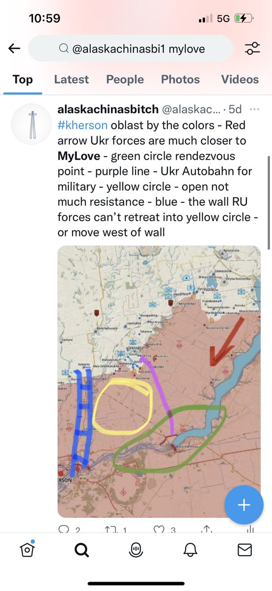 ThomasALamb's tweet photo. All of the attention that was placed on the so-called #kherson frontline. Meanwhile Ukr was working its #m777 magic behind that “frontline” #magiccrayons https://t.co/L7pEspWJia