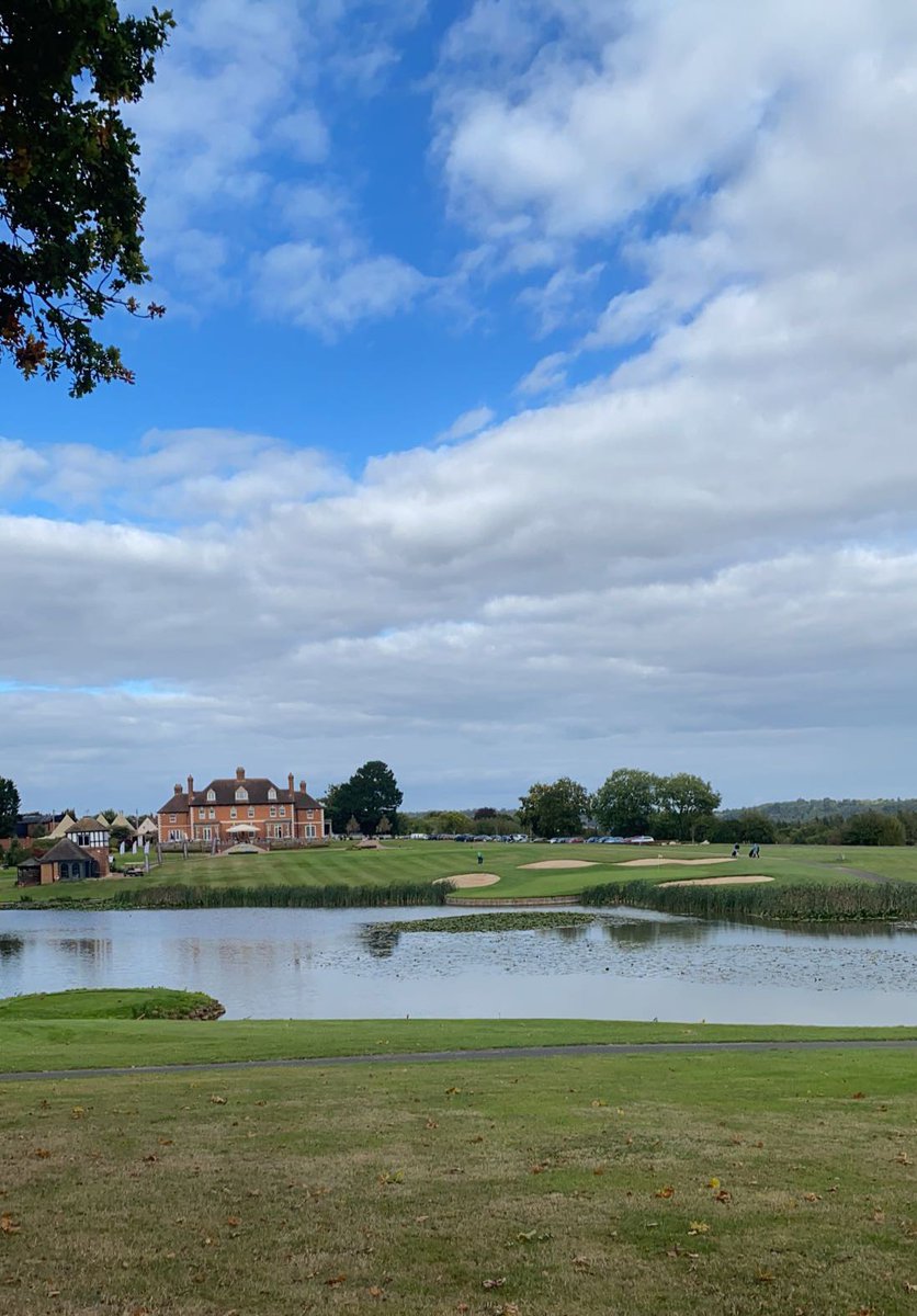 decent round of 77 today for a 3rd place finish after struggling on the tough greens ⛳️