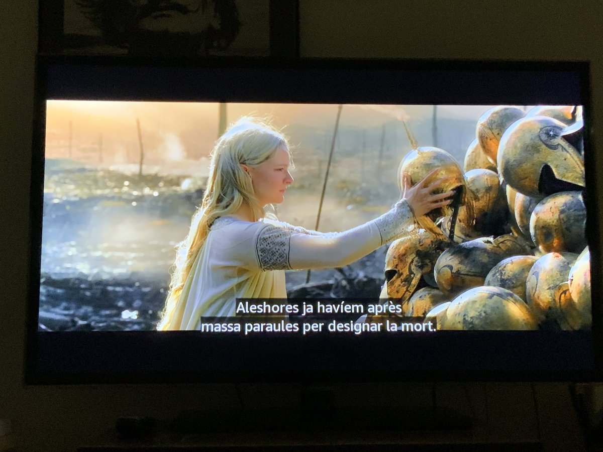 oriolsans's tweet photo. Xalant molt amb els #Anellsdepoder a @PrimeVideoES en català… https://t.co/EewYWv0tnZ