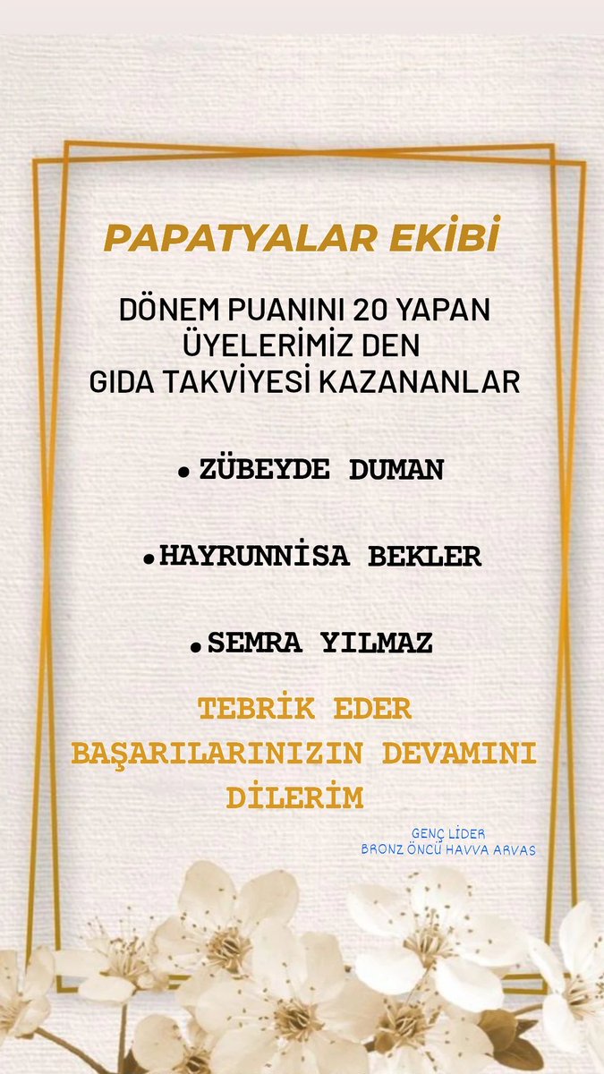 Tebrikler güzel ersağ ailem...👏🏻👏🏻👏🏻🌸🌸🌸