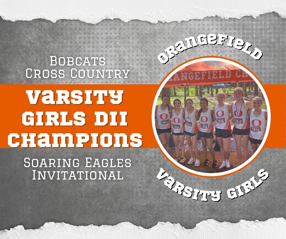 We saw some great running this weekend from both teams but the star of this weekend was the Girls Varsity team taking home the championship at the Soaring Eagles Invitational.