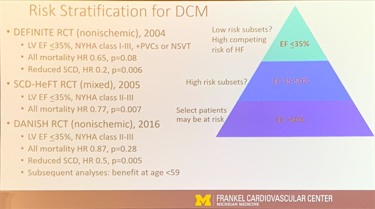 noshreza's tweet photo. Arrhythmogenic Cardiomyopathies next from @AdamHelmsMD:
⚡️Current definition of ACM is imprecise
⚡️Genetic associations in myocarditis are being increasingly reported - genotype+ individuals with worse outcomes
⚡️ Need gene-centric studies
#HFSA2022 #HFSASMC https://t.co/SX43uLgdEO