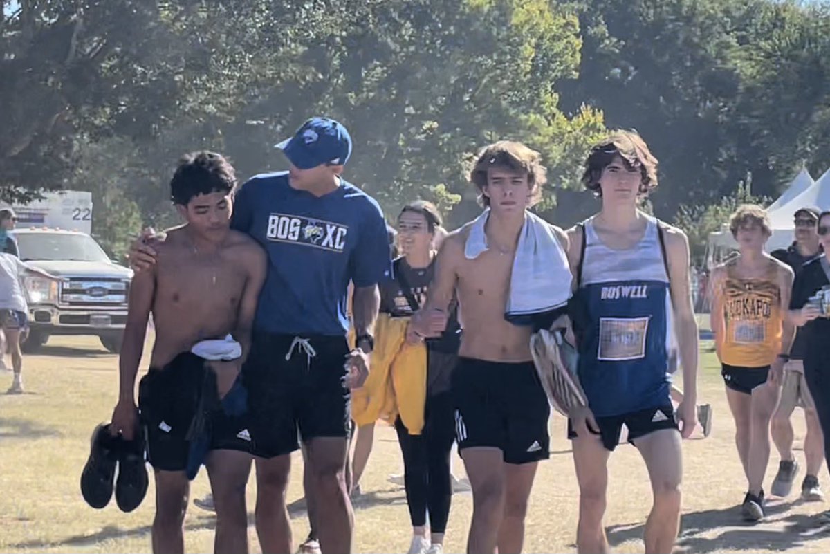 XcBoswell's tweet photo. 12 personal bests as we enter the championship season! We got what we came here for 🌶 #BOSxc https://t.co/q1StPBeVC5