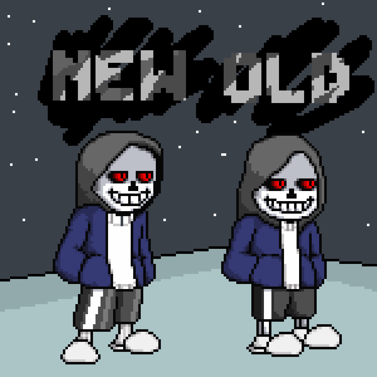 Dust sans sprite pixel art