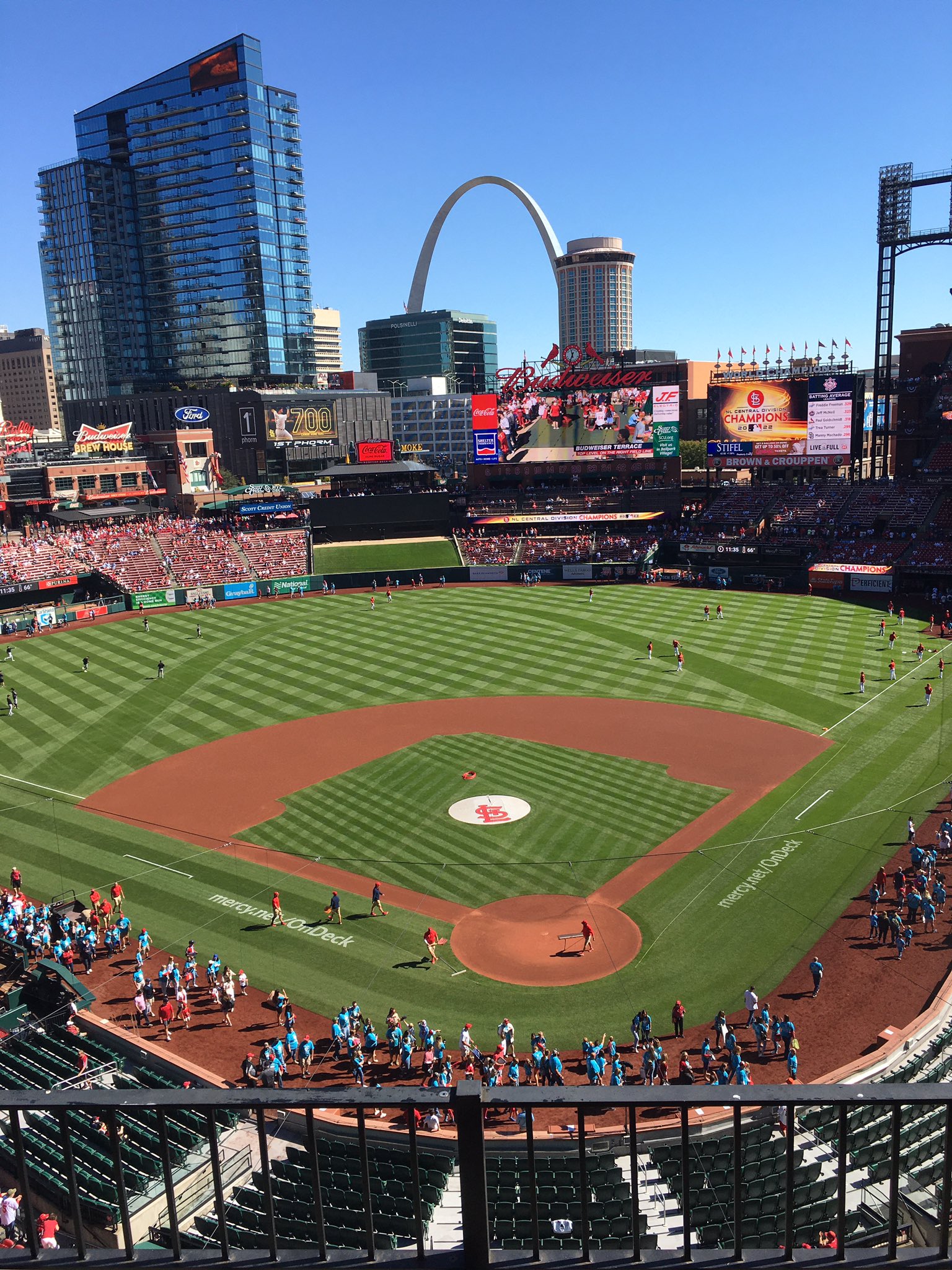 St Louis Cardinals 2022 Nl Central Division Champions Skyline T