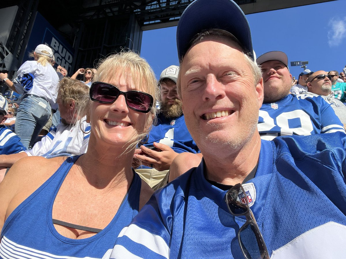 KnoopRenee's tweet photo. It’s GAME Day! Let’s Go Colts!  #TENvsIND https://t.co/2y8GbpRheo