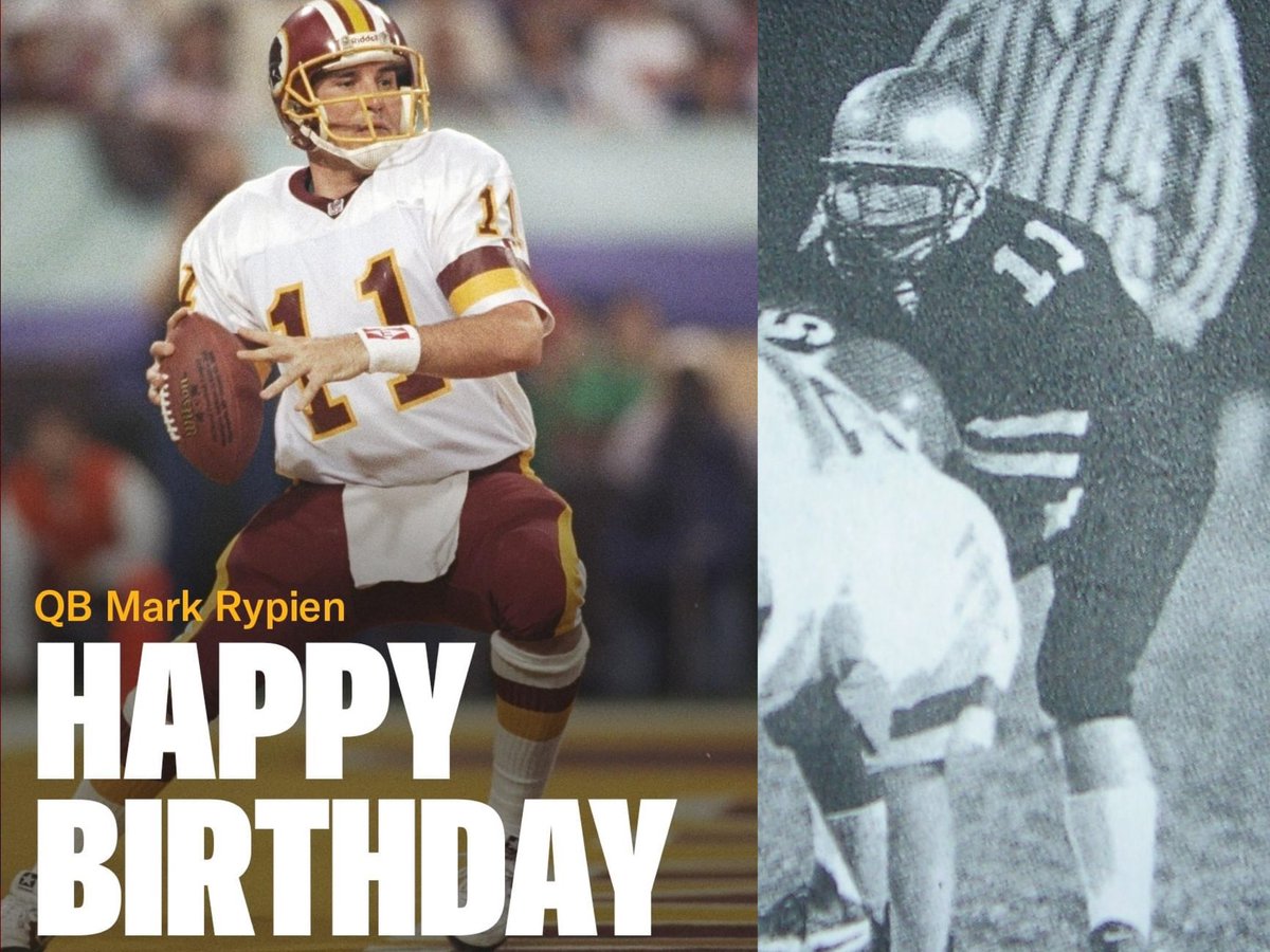 Happy Birthday <a href="/mark_rypien/">Mark Rypien</a>🎂
The man behind the reason I alway wore the double 1’s!
